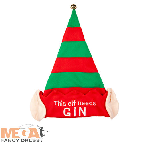 This Elf Needs Gin Hat