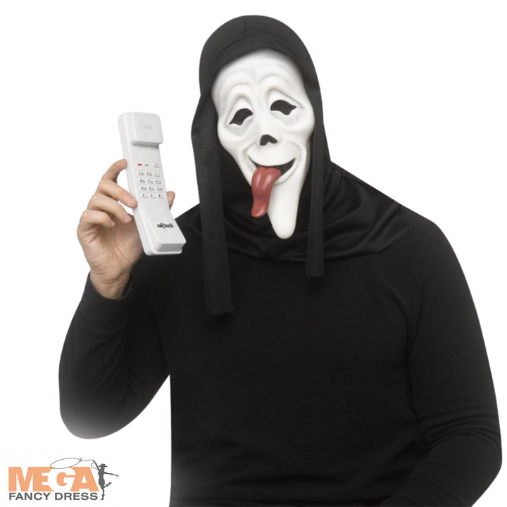 Scary Movie Wassup Mask & Phone Kit