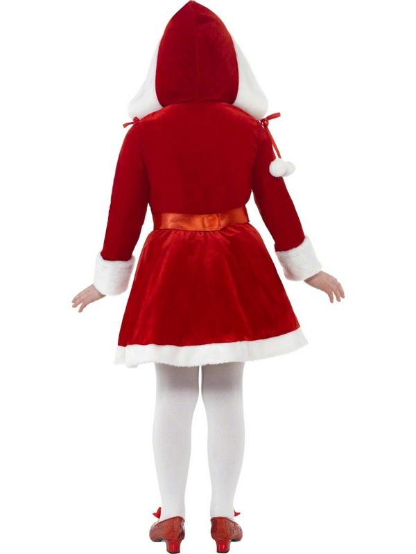 Kids Miss Santa Christmas Fancy Dress Costume