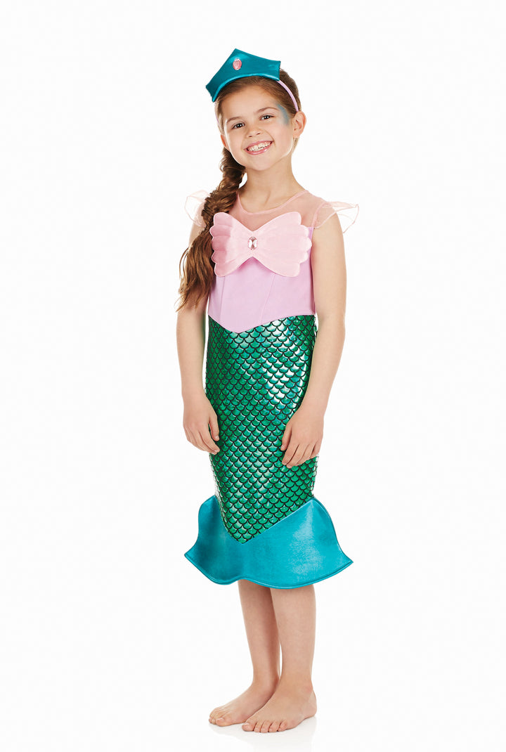 Mermaid Girls Fancy Dress Costume
