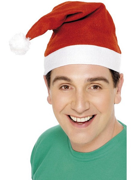 Adults Santa Hat Christmas Fancy Dress Costume Accessory