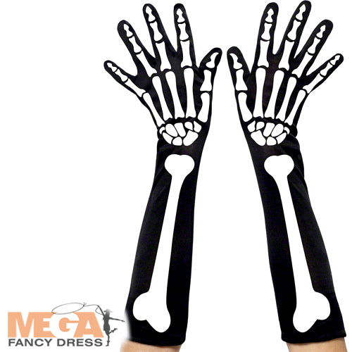 Halloween Skeleton Gloves