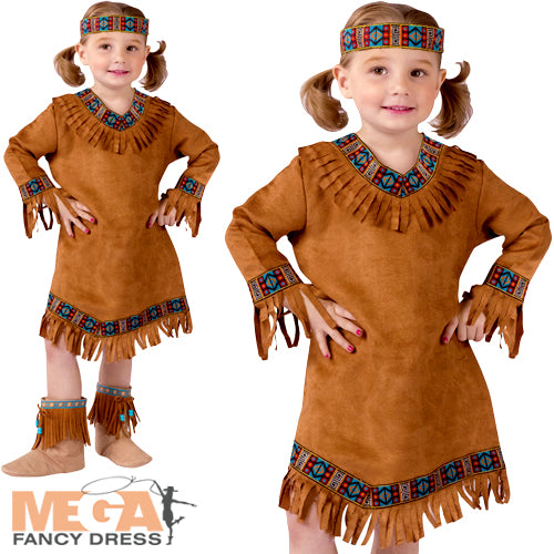 Native American Toddler Girl Traditional Costume