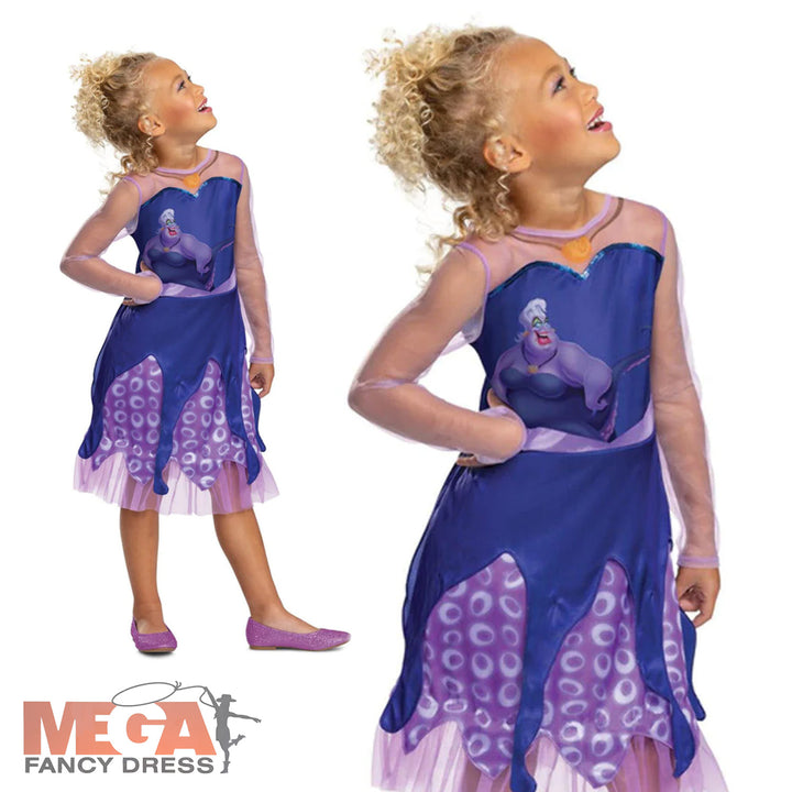 Officially Licensed Disney Villans Ursula  Little Mermaid Costume