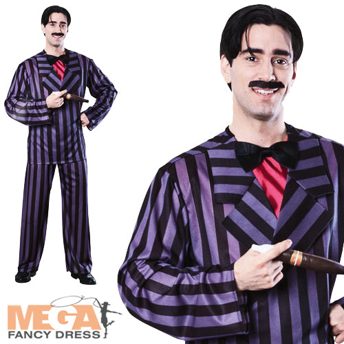 Addams Family Gomez Costume TV Character Fancy Dress