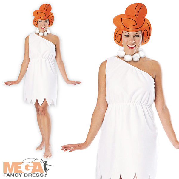 Wilma Flintstone Costume Cartoon Character Fancy Dress