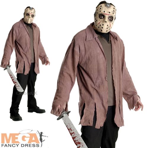Jason - Friday 13th Mens Costume Horror Fancy Dress