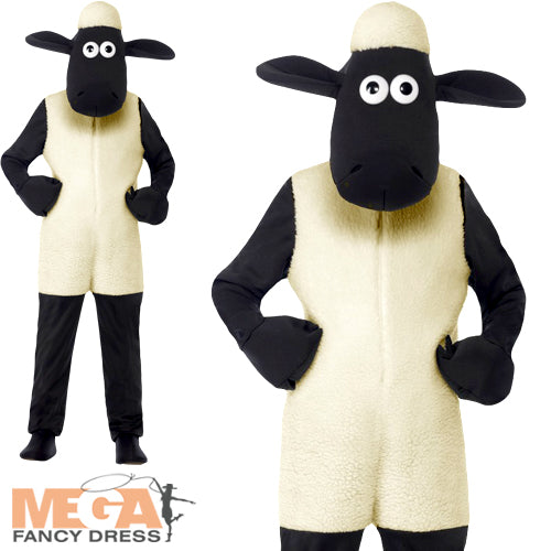 Shaun The Sheep Kids Costume Animal Fancy Dress