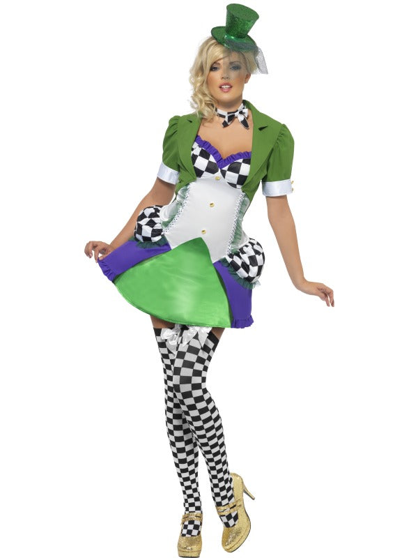 Fever Miss Hatter Costume Storybook Fancy Dress