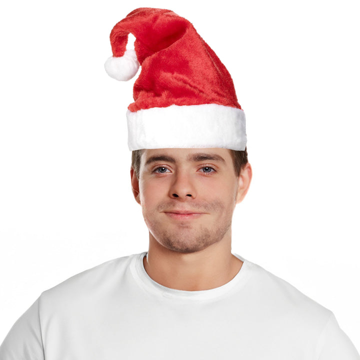 Deluxe Santa Hat Costume Accessory
