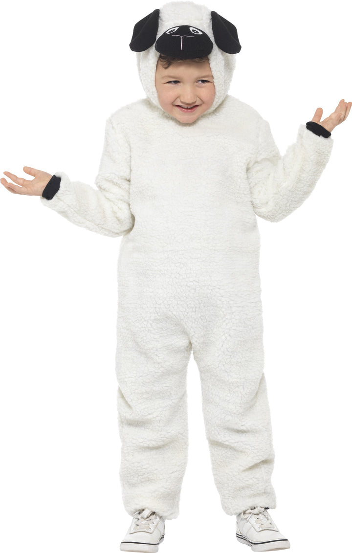 Kids Sheep Farm Animal Lamb Fancy Dress Jumpsuit Costume Outfit
