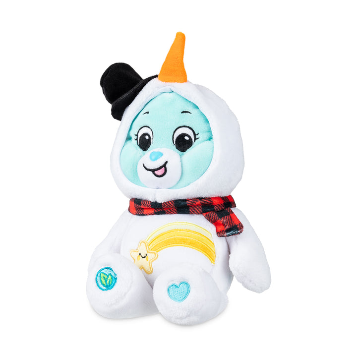 Snowman Wish Bear Christmas 22cm Plush Kids Collectible Toy
