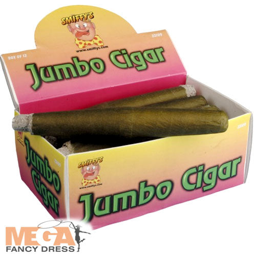 Box of 12 Fake Jumbo Cigars