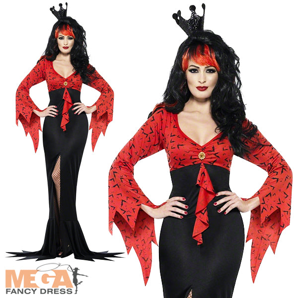 Women's Evil Queen Halloween Fancy Dress Costume