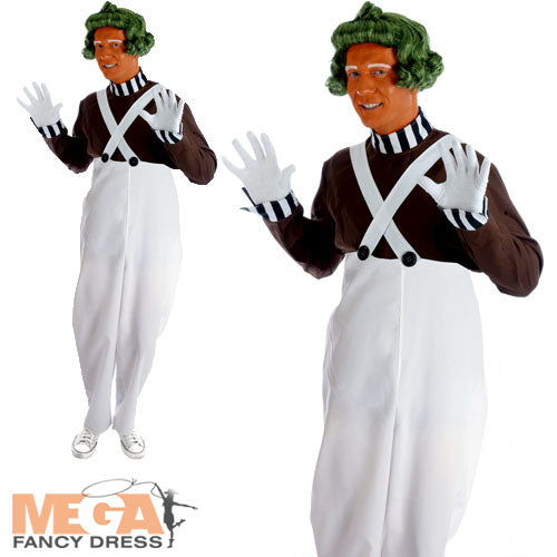 Mens Chocolate Factory Worker Book Day Costume