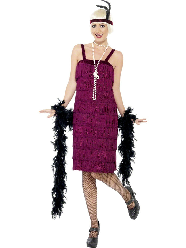 Ladies 20s Jazz Flapper 1920s Charleston Gatsby Costume