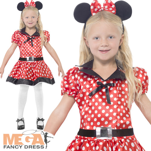 Girls Cute Mouse Fairy Tale Book Day Costume