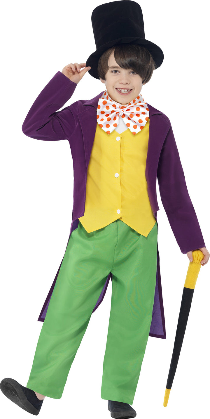 Roald Dahl Willy Wonka Kids Book Day Costume