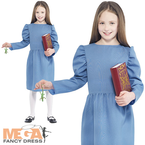 Girls Matilda Roald Dahl World Book Day Character Costume