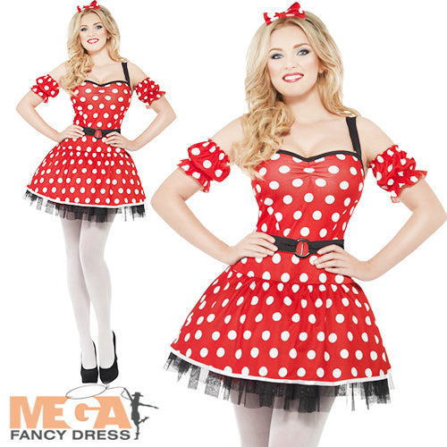 Cartoon Fever Madame Mouse Ladies Costume