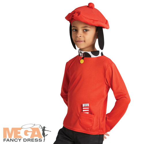 Boys Claude Animated Dog World Book Day Character Costume