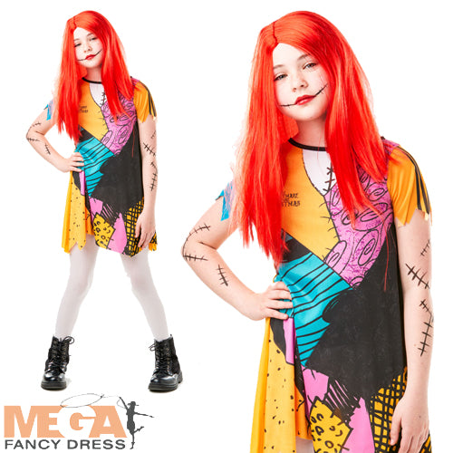 Tim Burton's Sally Finkelstein Girls Costume