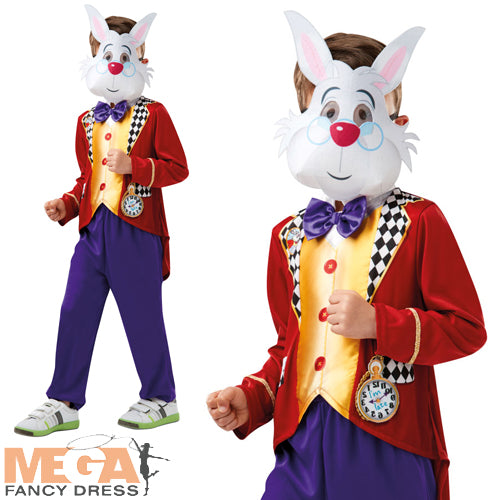 Boys White Rabbit Costume