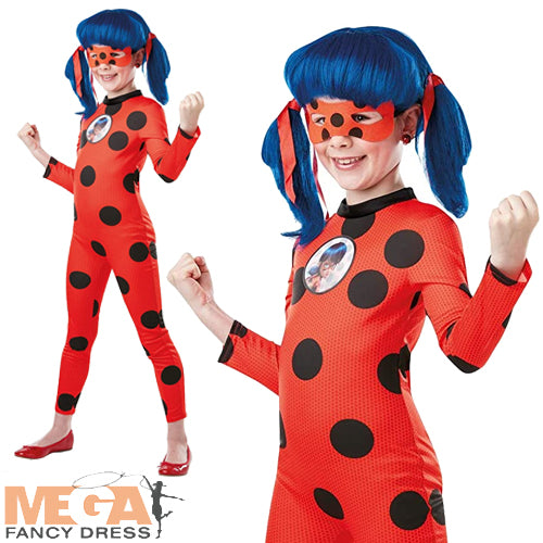 TV Show Girls Deluxe Miraculous Ladybug Costume