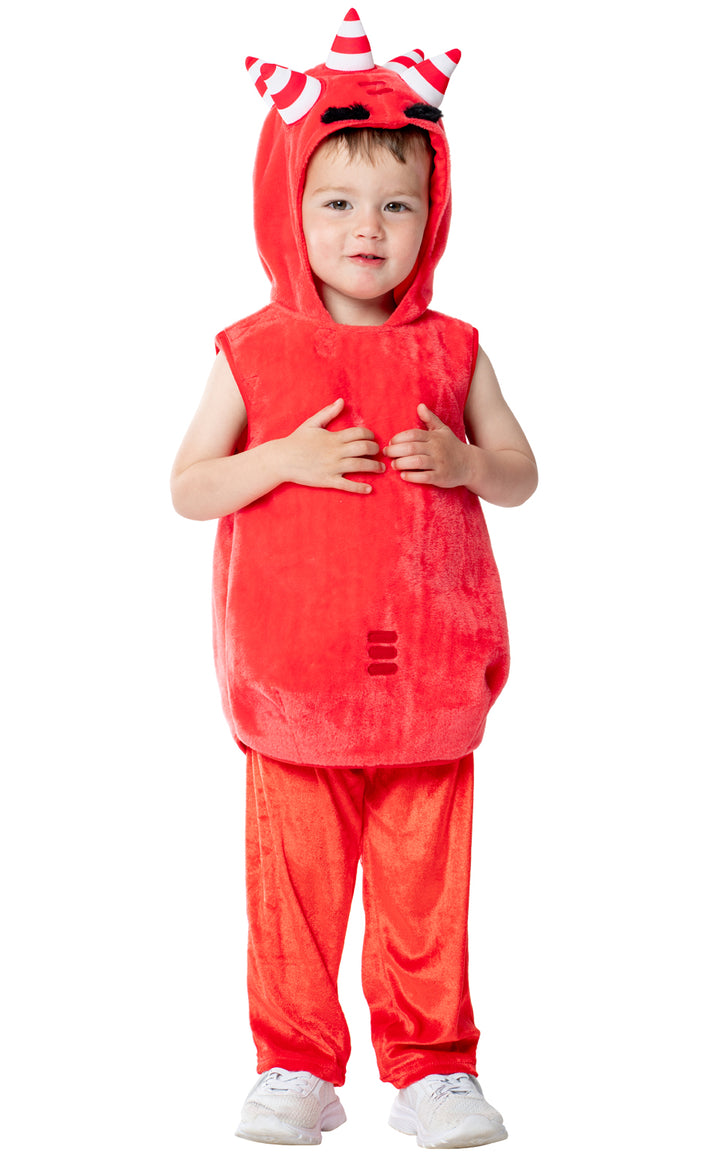 Kids Red Oddbods Fuse Costume