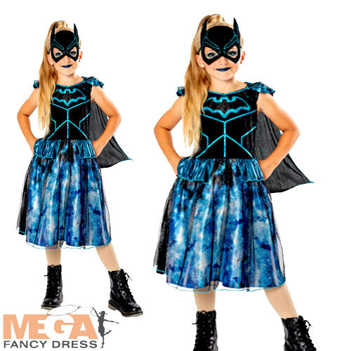 Kids Bat-Tech Batgirl DC Comics Superhero Book Day Fancy Dress Costume