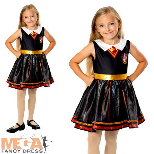 Girls Deluxe Harry Potter Gryffindor Fancy Dress World Book Day Costume