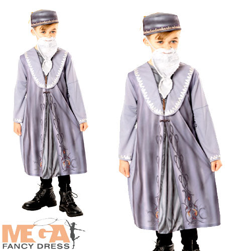 Boys Dumbledore Harry Potter Robe World Book Day Character Costume