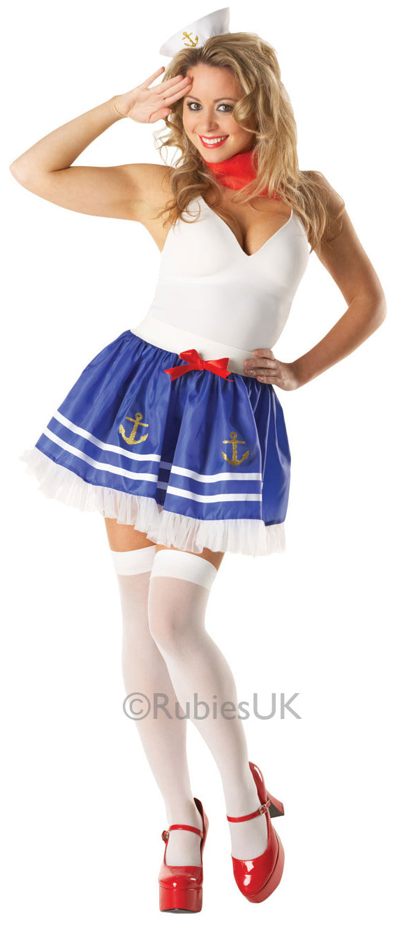 Sailor Tutu Costume Set Nautical Fancy Dress