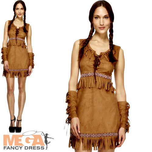 Native American Fever Pocahontas Ladies Costume