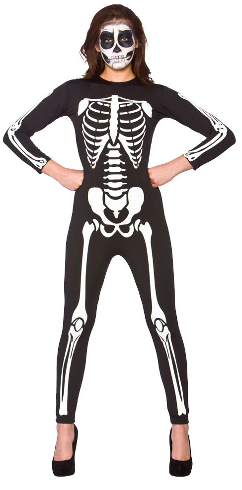 Skeleton Jumpsuit Adults' Halloween Costume