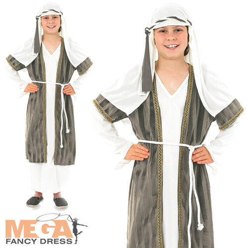 Christmas White and Grey Shepherd Boys Costume