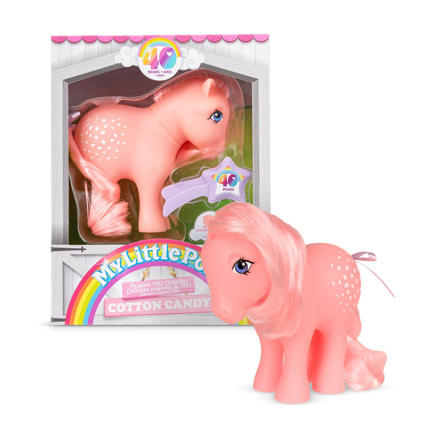 Official My Little Pony Cotton Candy 40th Anniversary Collectible