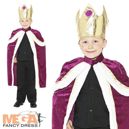 Kids Christmas King Wise Man Costume