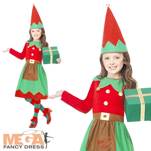 Christmas Kids Santa's Little Helper Costume