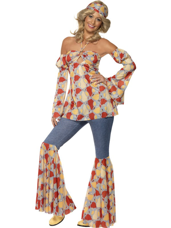 Smiffys Vintage Hippy 1970s Costume