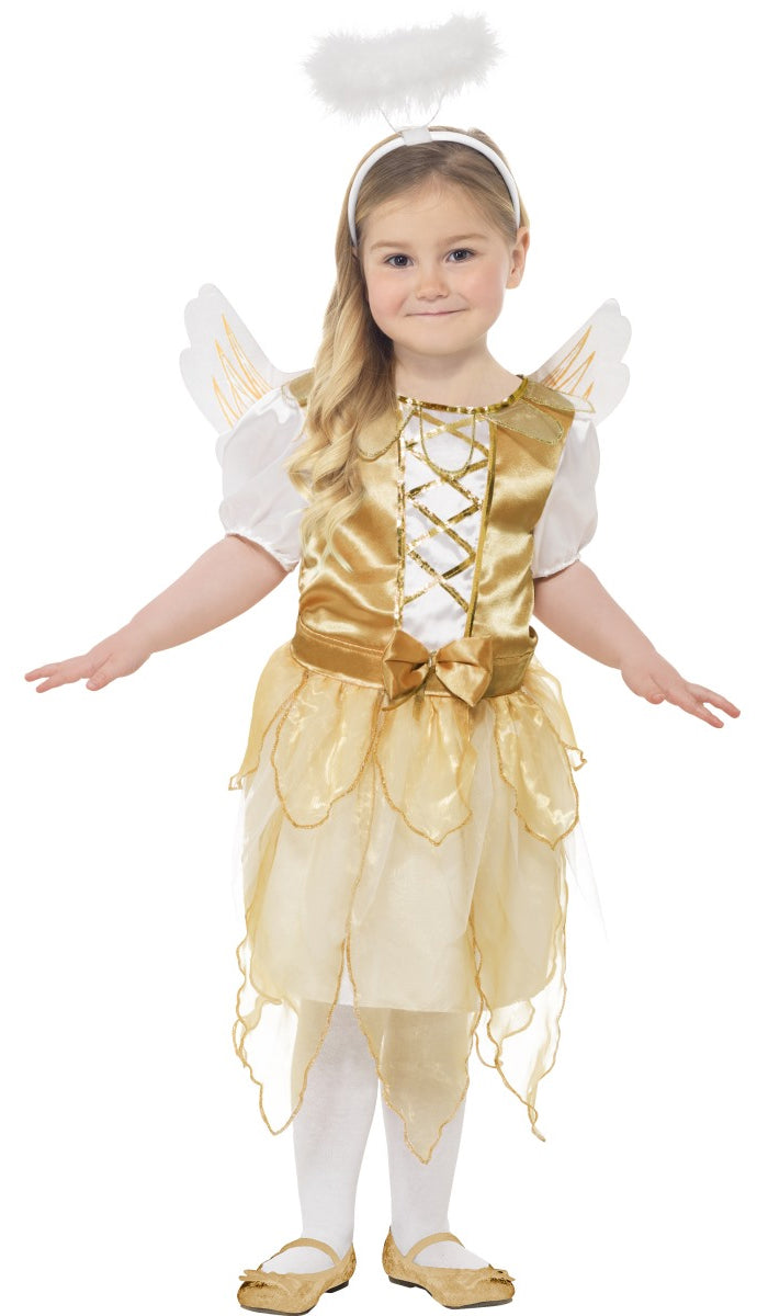 Girls Angel Fairy Christmas Nativity Play Festive Costume