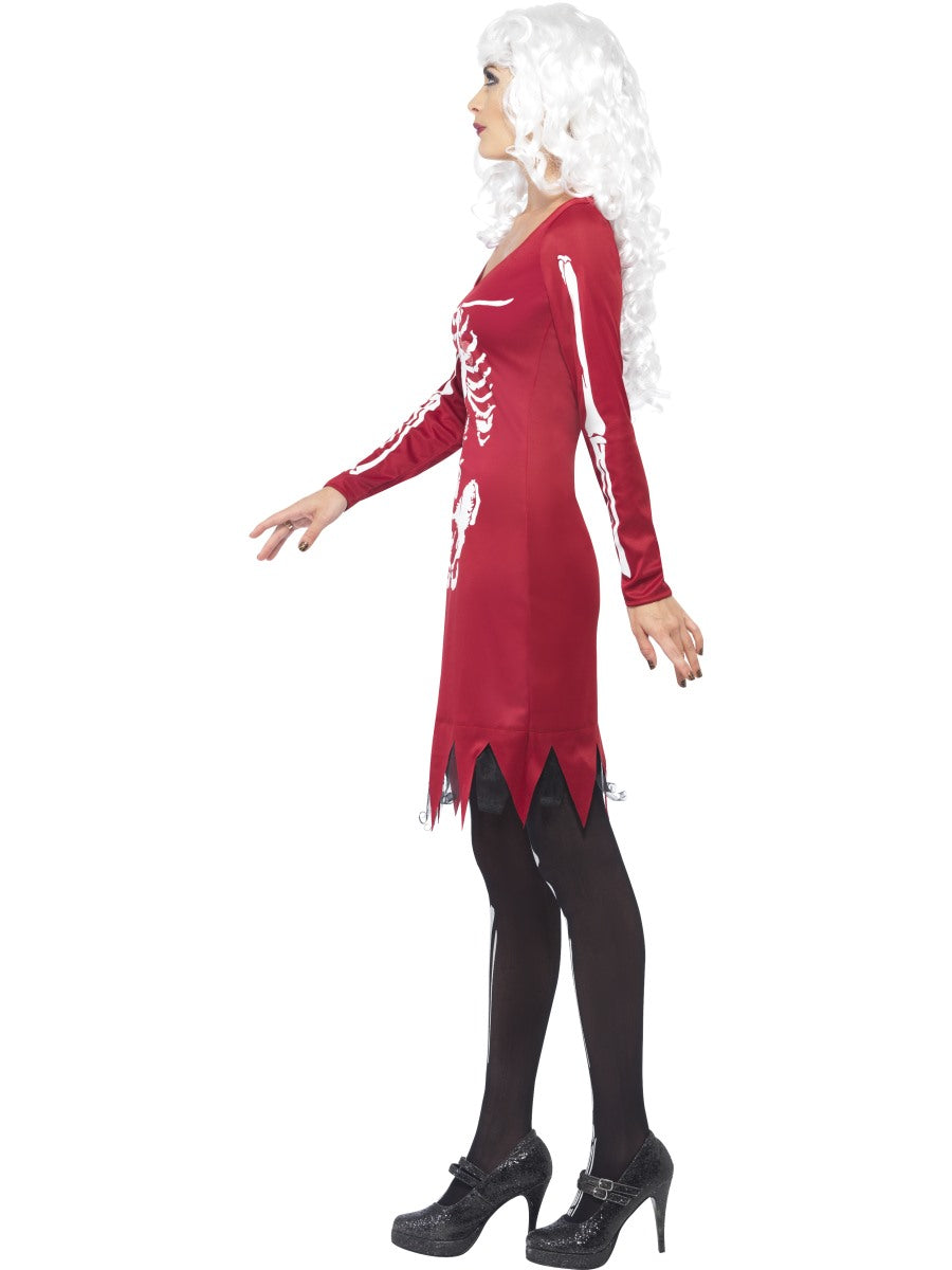 Ladies Beauty Bones Day of the Dead Halloween Costume