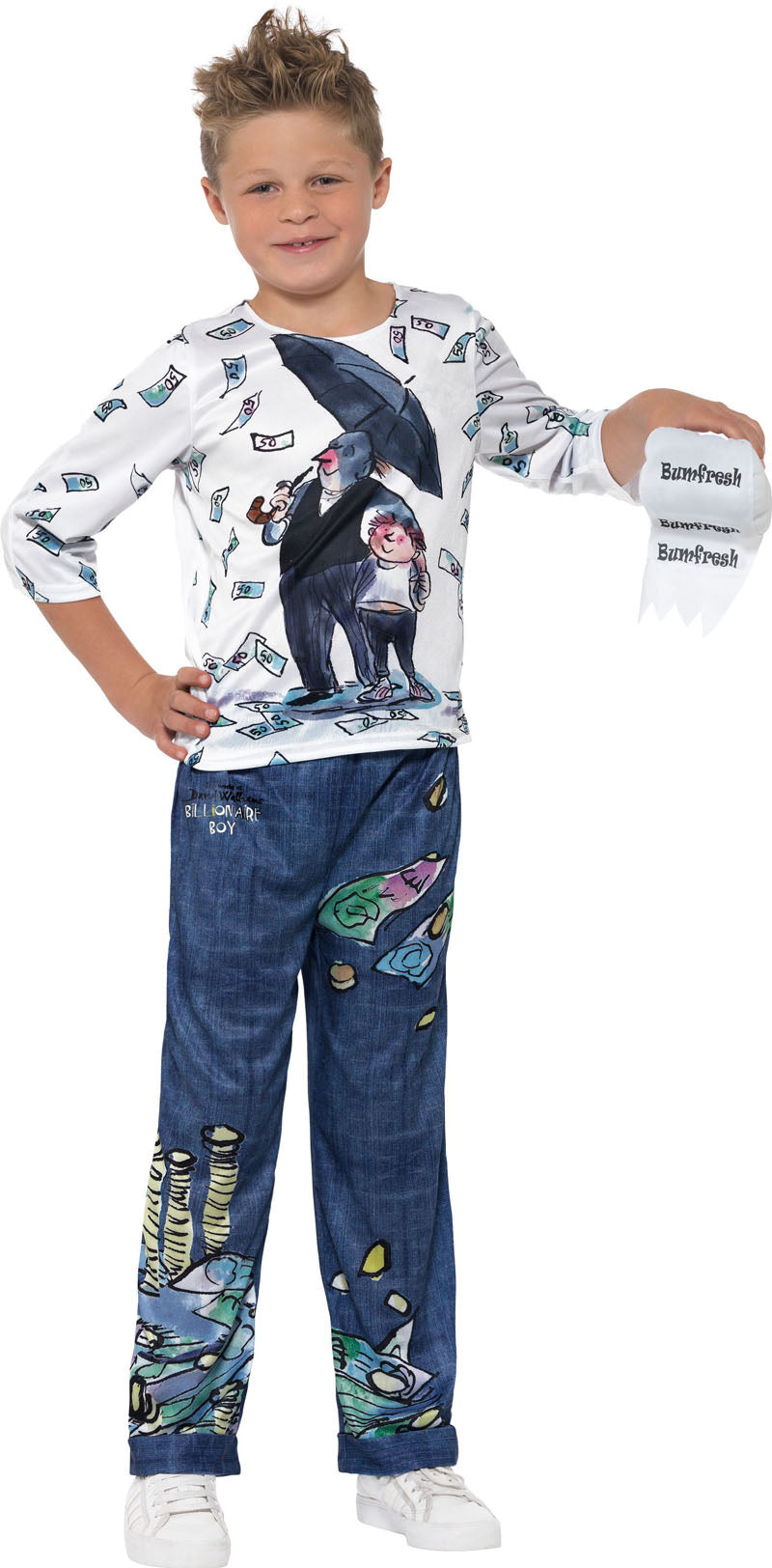 David Walliams Deluxe Billionaire Boy Costume