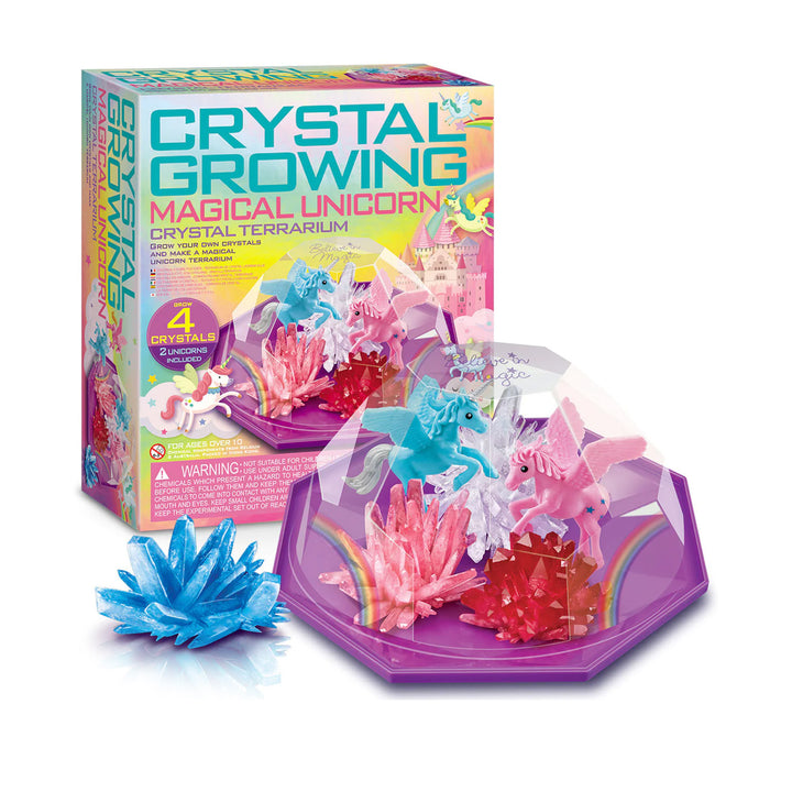 Crystal Growing Unicorn Terrarium STEM Educational Toy