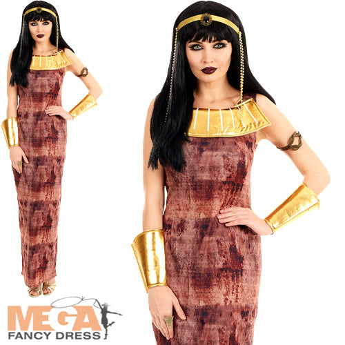 Ancient Egyptian Queen Ladies Fancy Dress Costume