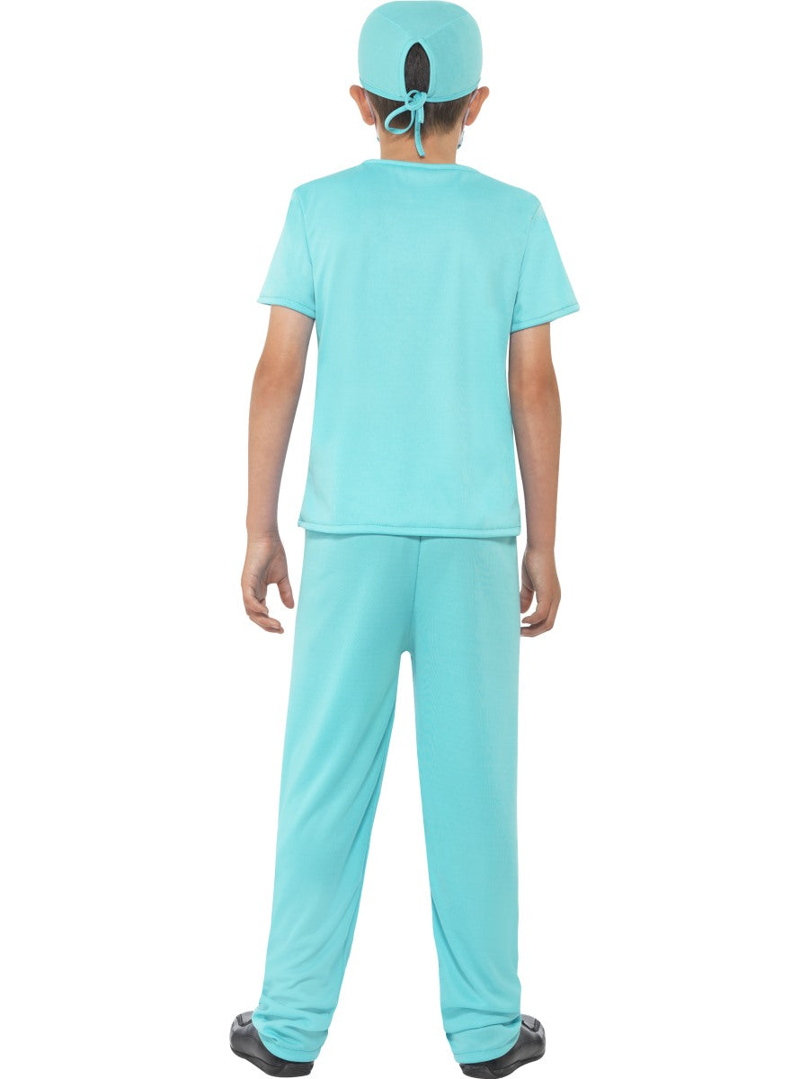 Boys Surgeon Doctor Uniform Occupations Fancy Dress Costume