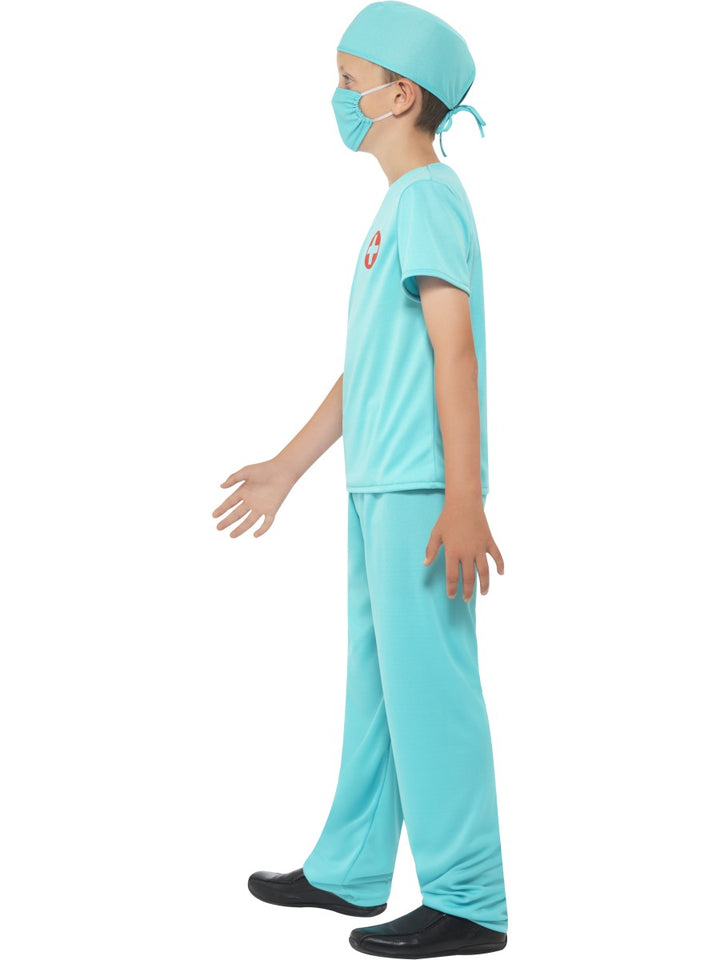 Boys Surgeon Doctor Uniform Occupations Fancy Dress Costume