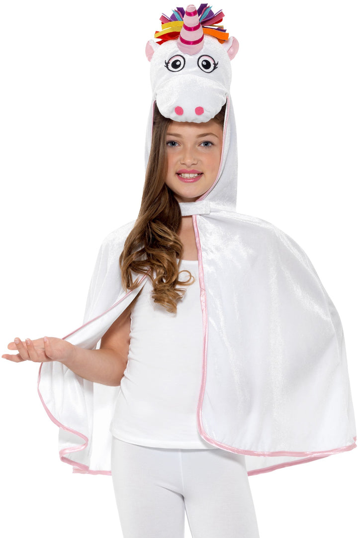 Unicorn Cape Girls Costume Accessory