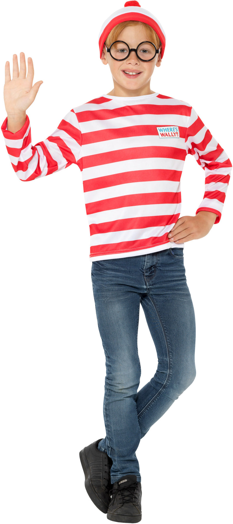 Wheres Wally-Themed Kids Costume Kit