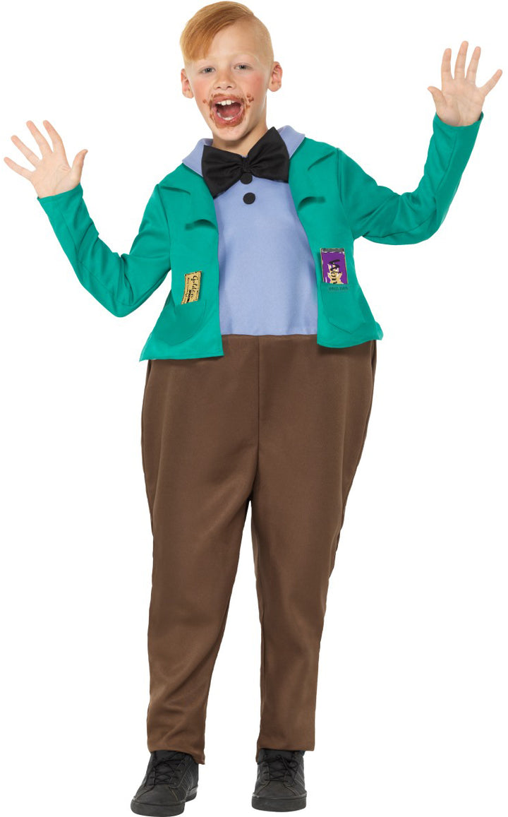 Roald Dahl-Themed Augustus Gloop Boys Costume